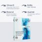 Preview: Tuerschild VITRUM B , Glasschild fuer Buero 130 130 mm